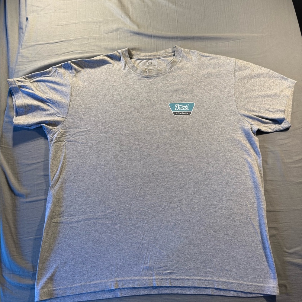 Brixton Heather Gray Men's Tee